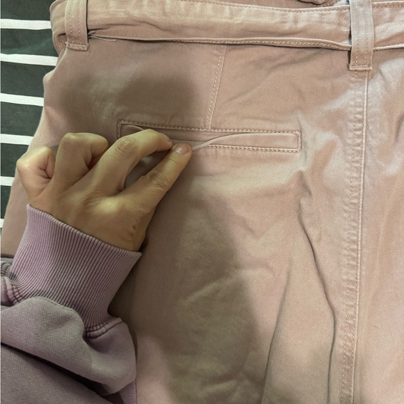 Mauve high waisted shorts - Picture 6 of 6